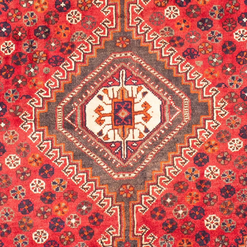 Persisk matta - Nomadic - 159 x 120 cm - mörkröd