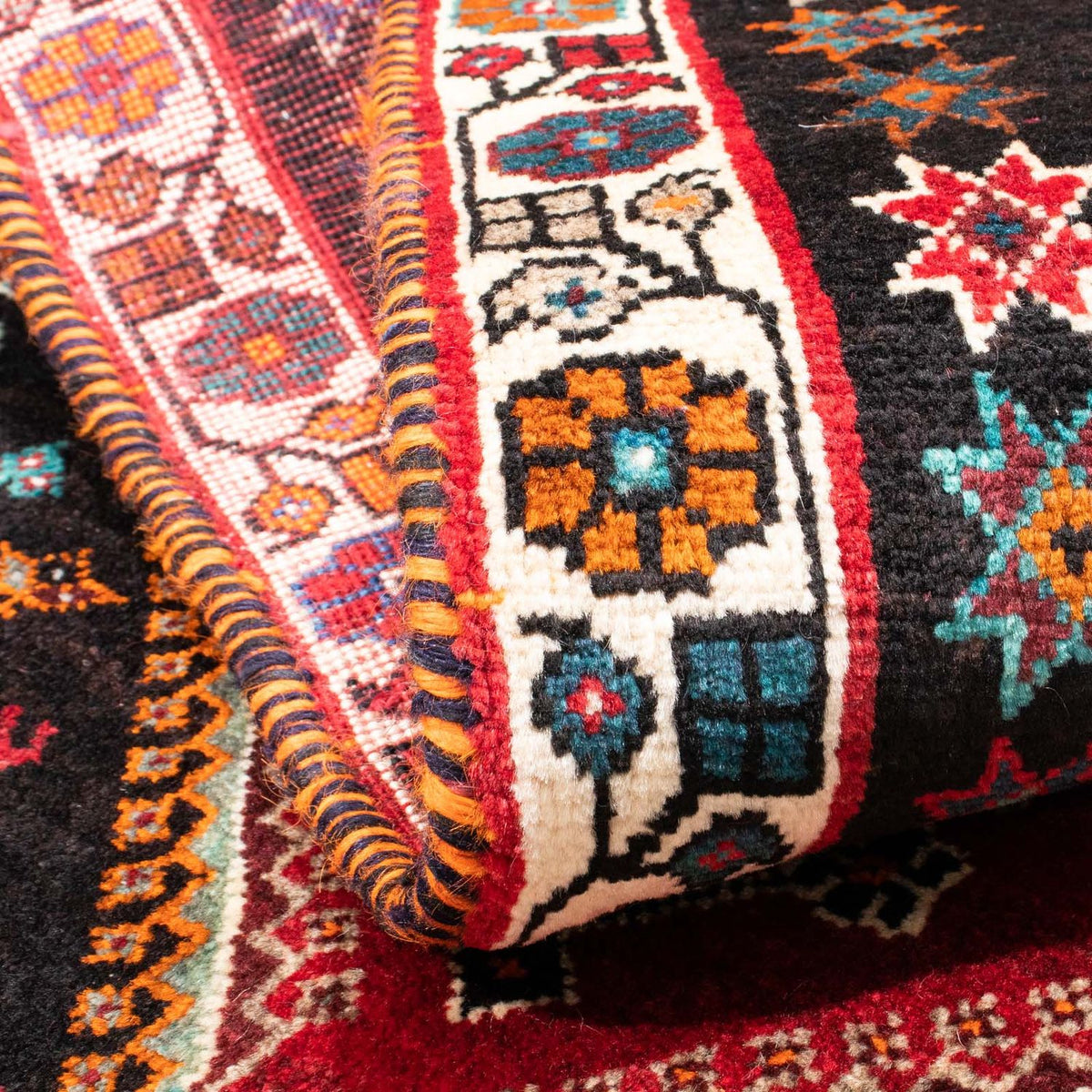 Persisk matta - Nomadic - 152 x 102 cm - röd