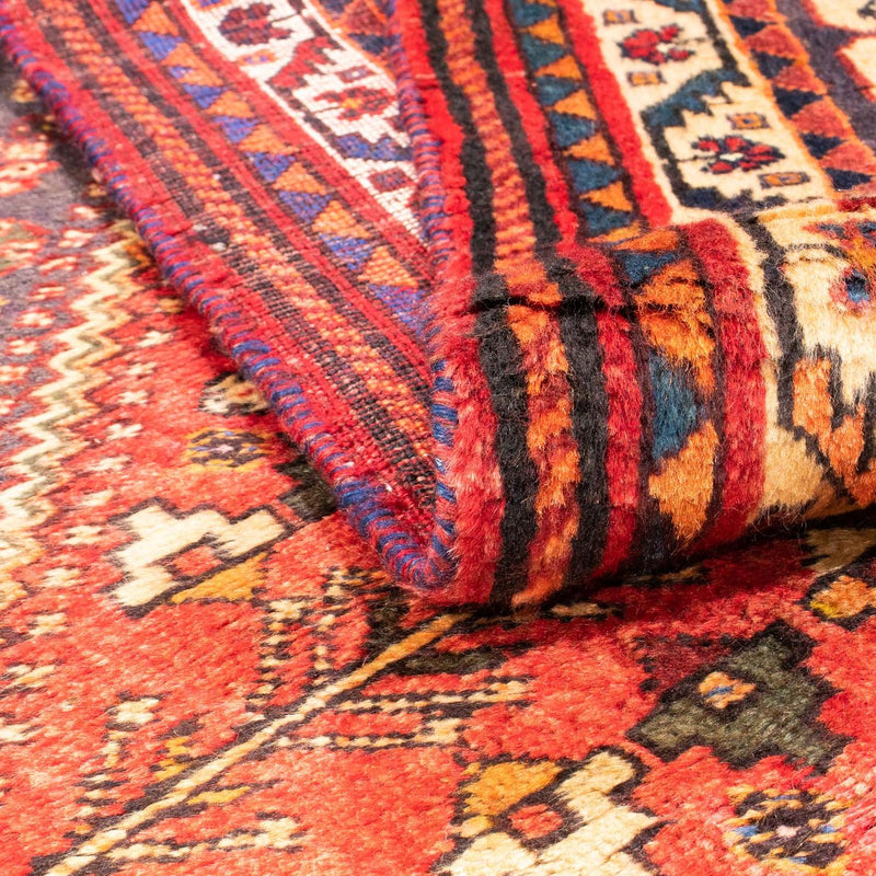 Persisk matta - Nomadic - 167 x 128 cm - mörkröd