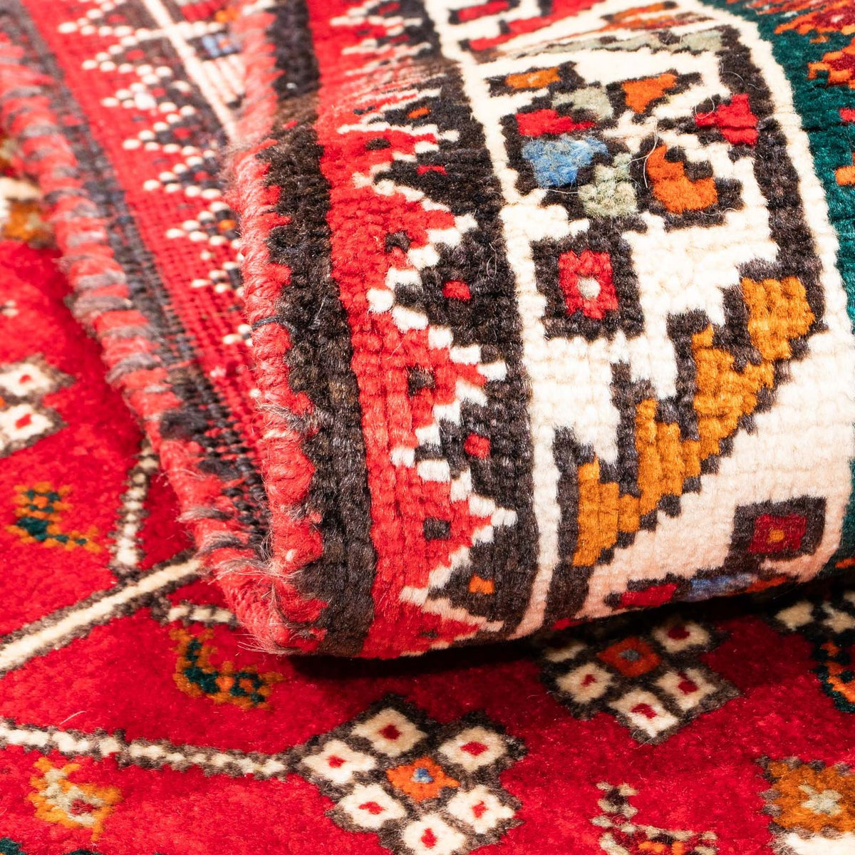 Persisk matta - Nomadic - 155 x 106 cm - röd