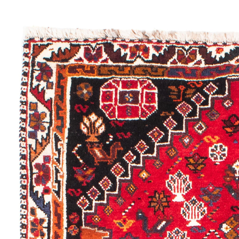 Persisk matta - Nomadic - 168 x 105 cm - mörkröd