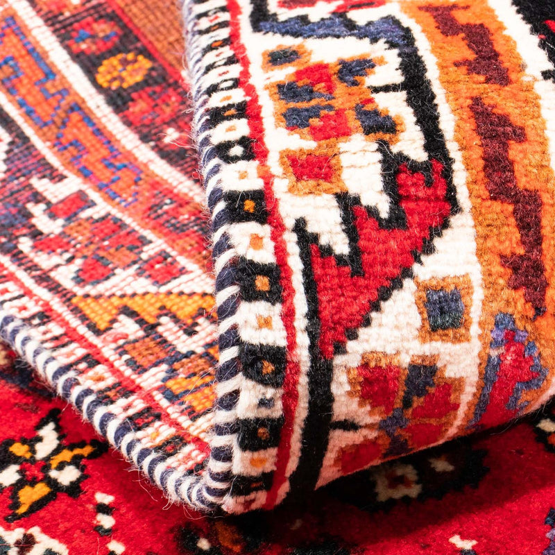 Persisk matta - Nomadic - 168 x 105 cm - mörkröd