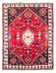 Persisk matta - Nomadic - 155 x 118 cm - mörkröd