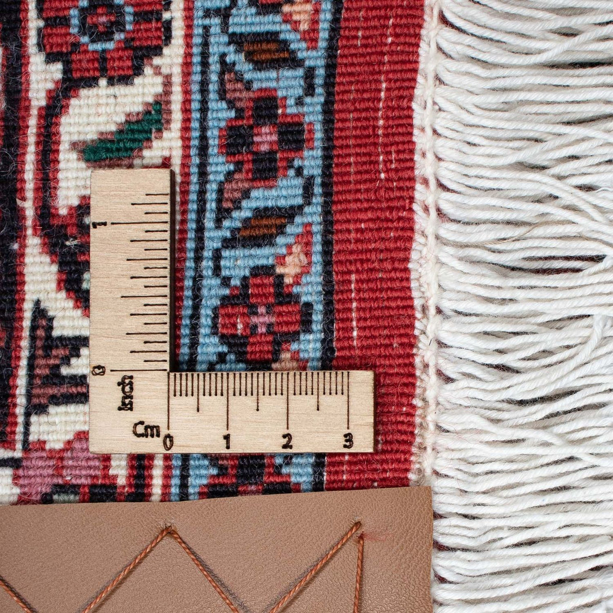 Persisk matta - Bijar - 202 x 132 cm - ljusröd