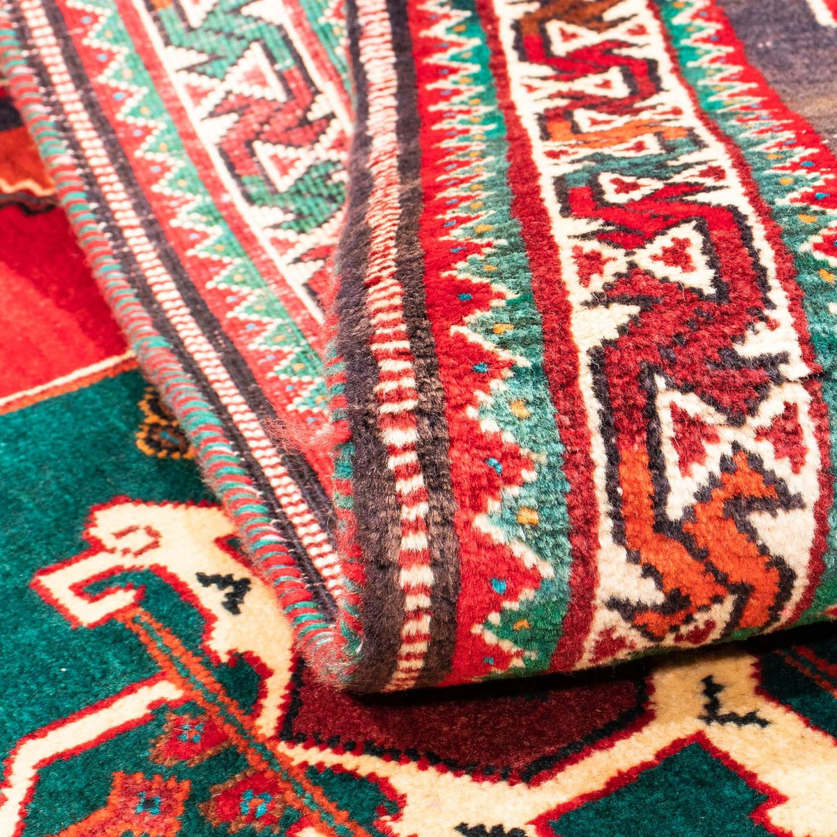 Persisk matta - Nomadic - 160 x 110 cm - mörkröd