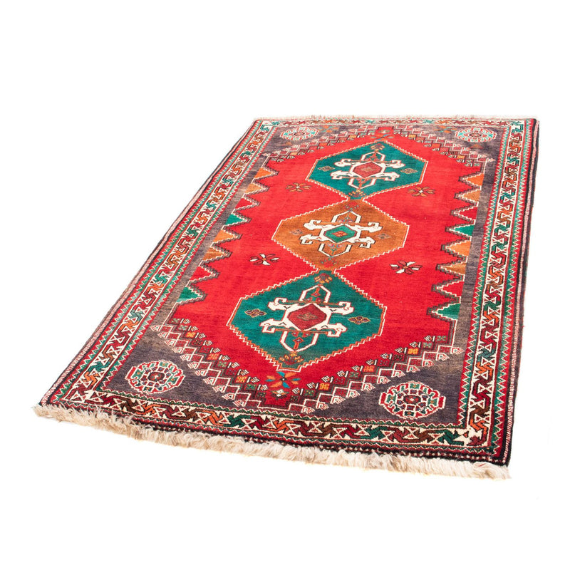 Persisk matta - Nomadic - 160 x 110 cm - mörkröd