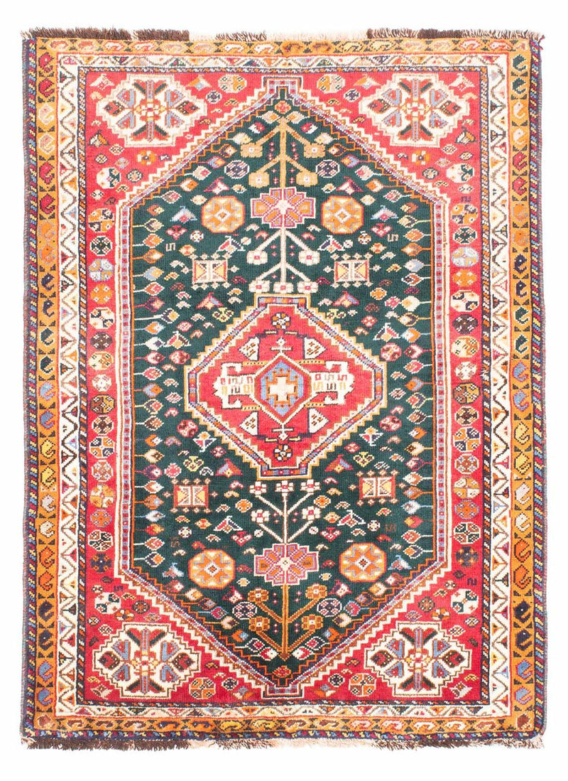 Persisk matta - Nomadic - 150 x 110 cm - mörkblå