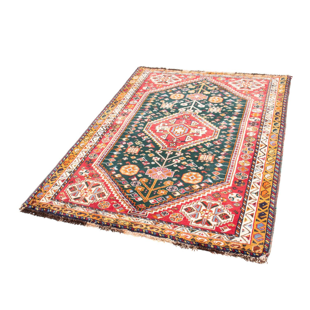 Persisk matta - Nomadic - 150 x 110 cm - mörkblå