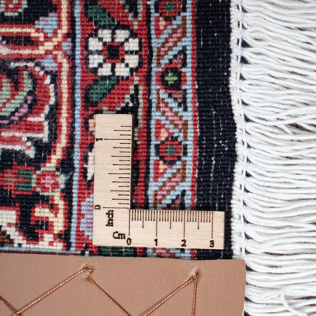 Persisk matta - Bijar - 203 x 127 cm - mörkblå