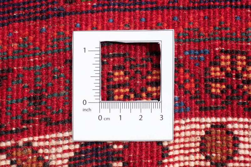 Persisk matta - Nomadic - 273 x 203 cm - mörkröd