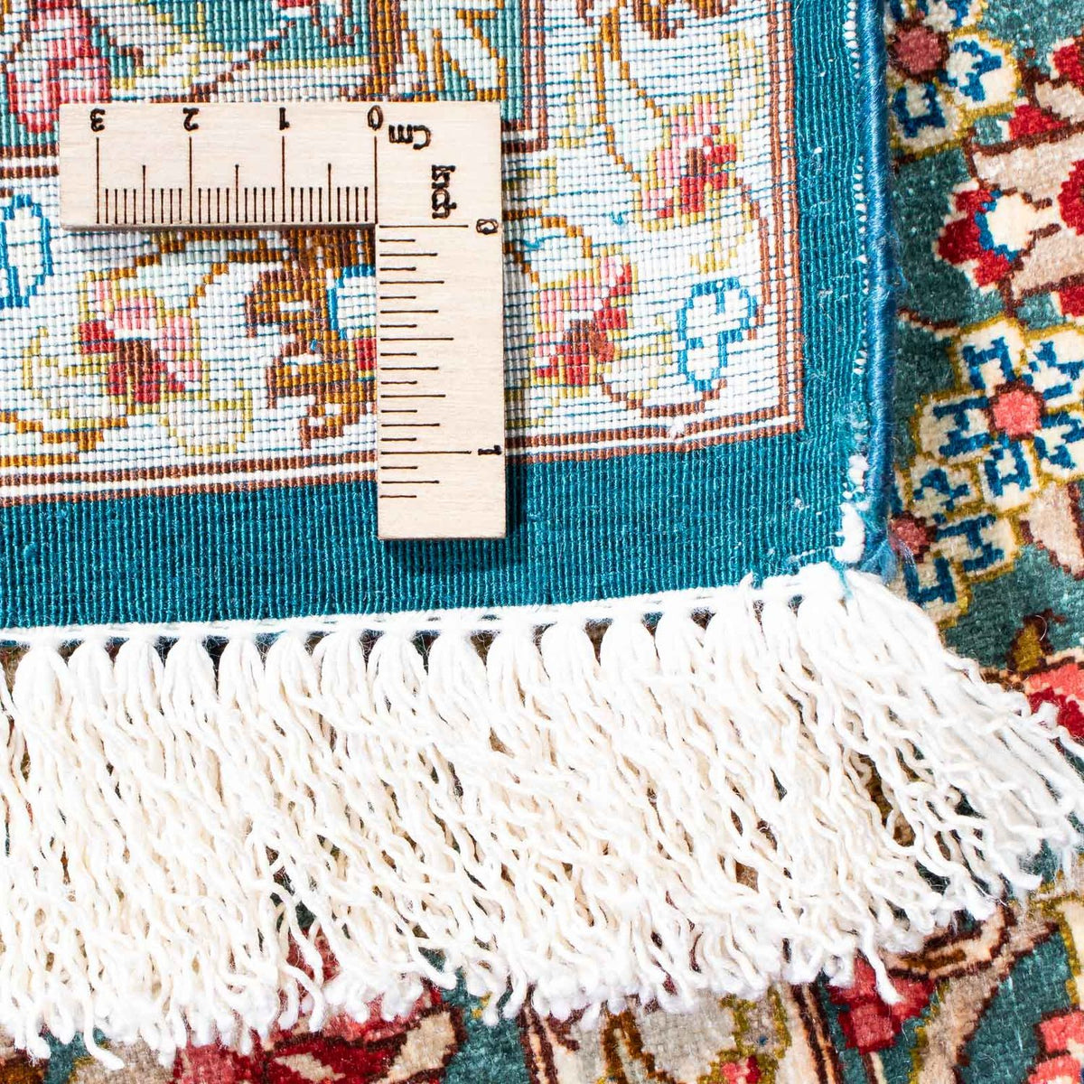 Persisk matta - Ghom - 150 x 101 cm - grön