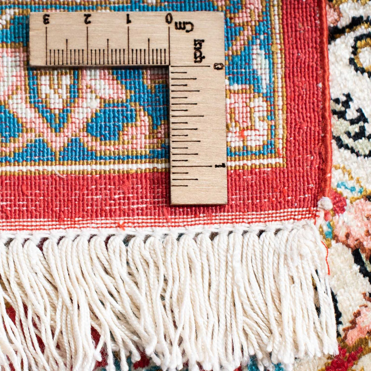 Persisk matta - Ghom - 156 x 98 cm - röd