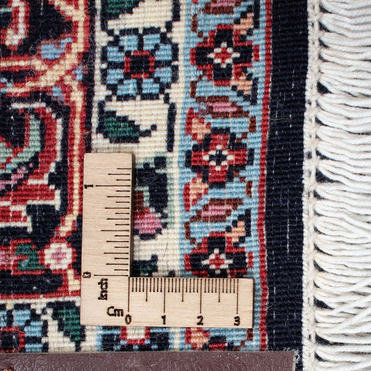 Persisk matta - Bijar - 204 x 131 cm - ljusröd