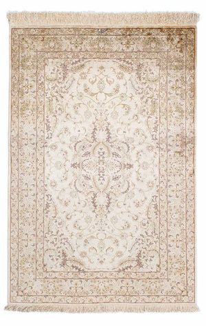 Persisk matta - Ghom - 147 x 99 cm - beige