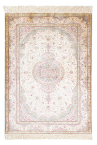 Persisk matta - Ghom - 143 x 103 cm - beige