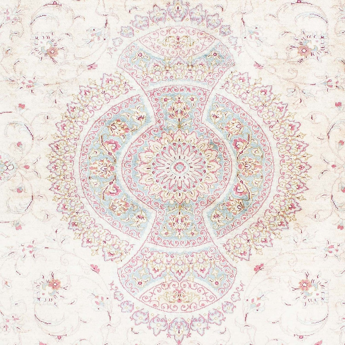 Persisk matta - Ghom - 143 x 103 cm - beige