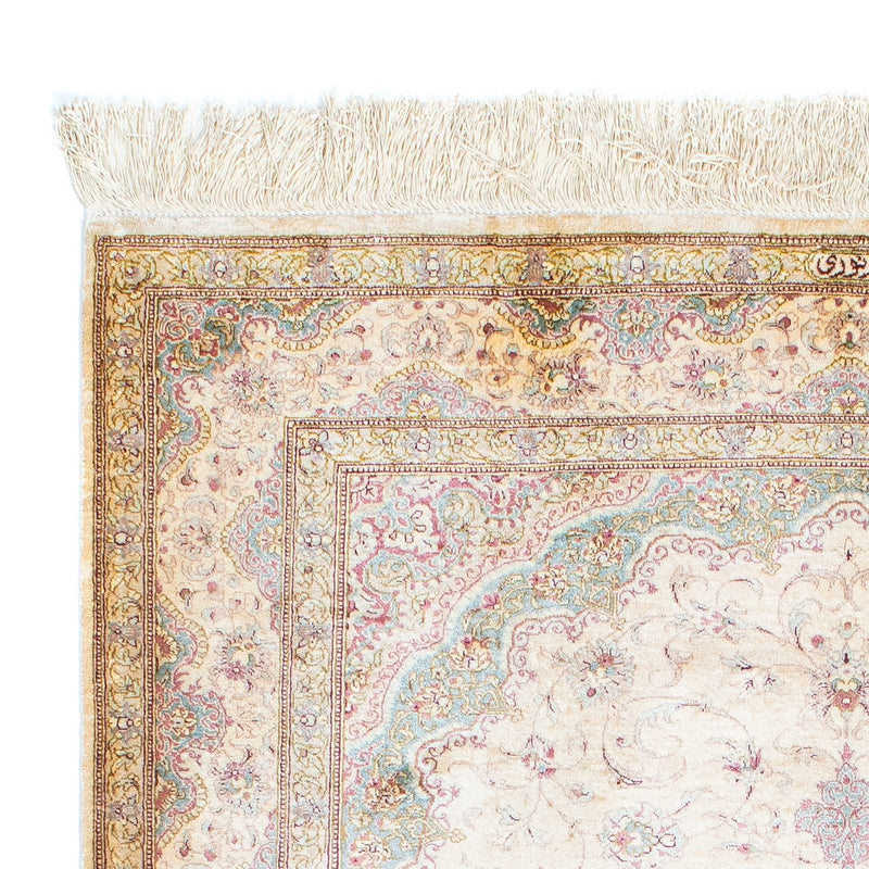 Persisk matta - Ghom - 143 x 103 cm - beige