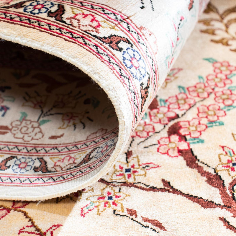 Persisk matta - Ghom - 146 x 104 cm - beige