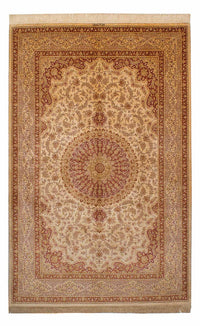 Silk Carpet - Ghom Silk - Premium - 237 x 154 cm - brun