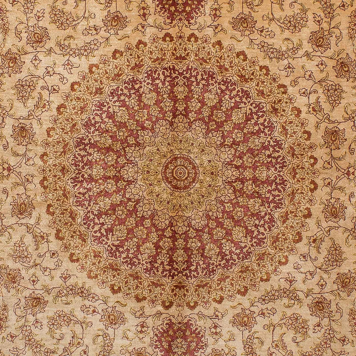 Silk Carpet - Ghom Silk - Premium - 237 x 154 cm - brun