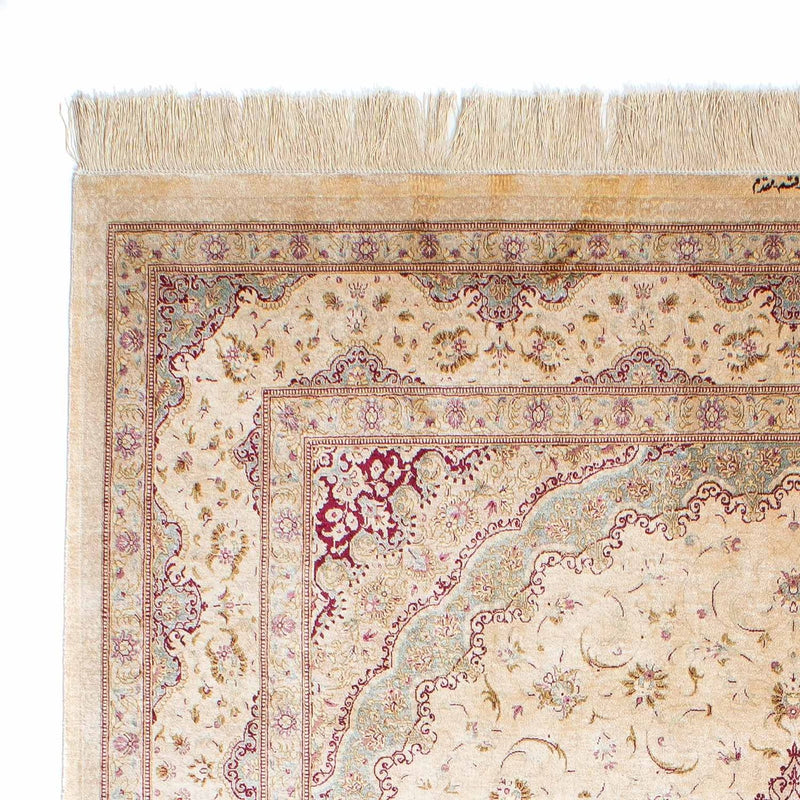 Persisk matta - Ghom - 233 x 158 cm - beige