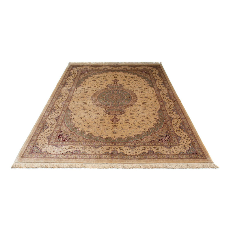 Persisk matta - Ghom - 233 x 158 cm - beige