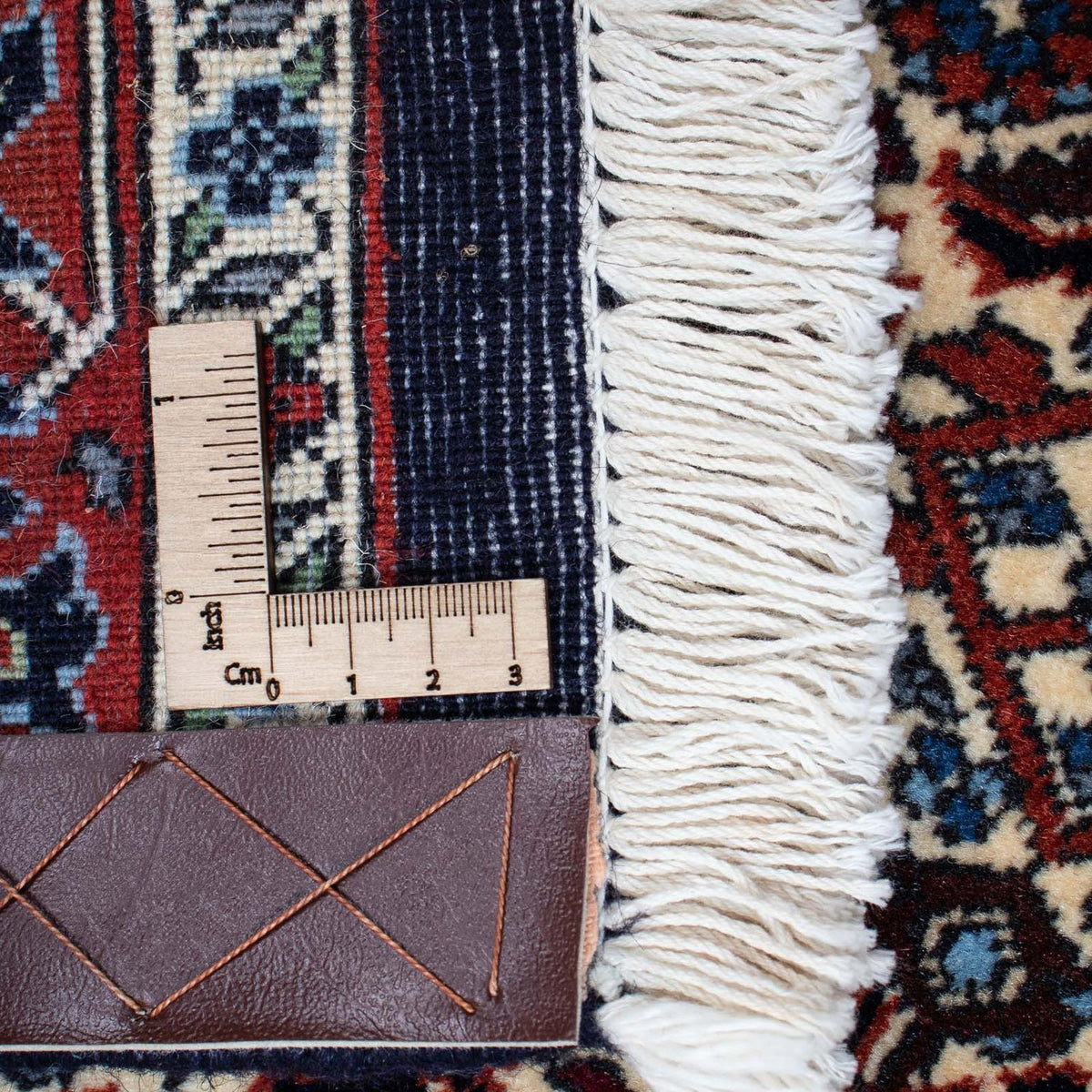 Persisk matta - Bijar - 199 x 135 cm - mörkblå