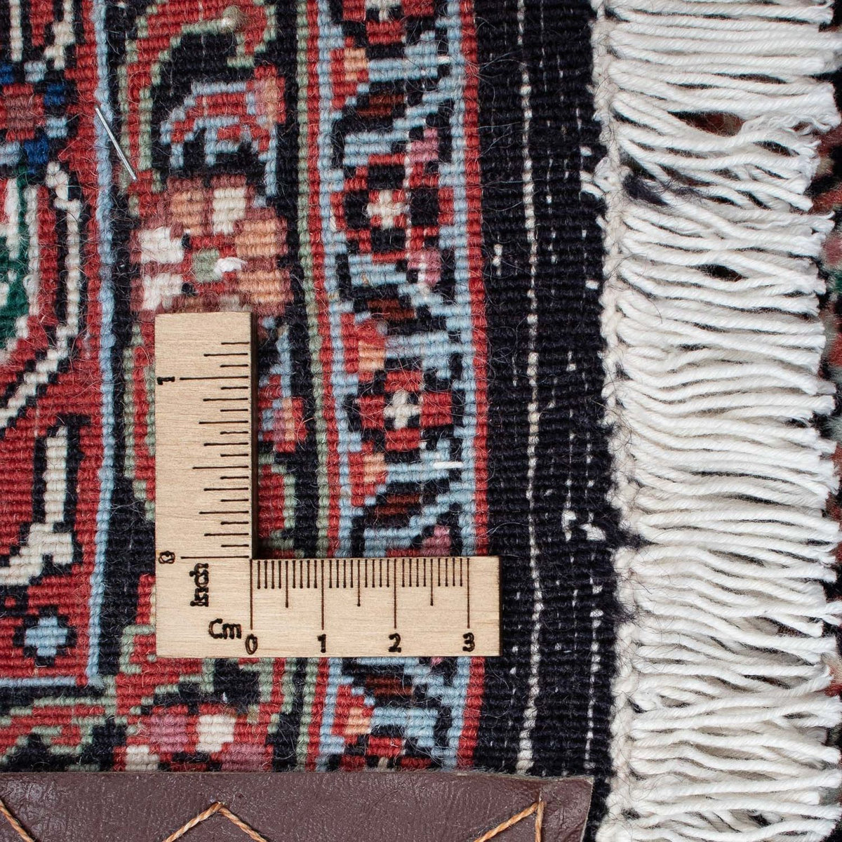 Persisk matta - Bijar - 211 x 130 cm - mörkblå