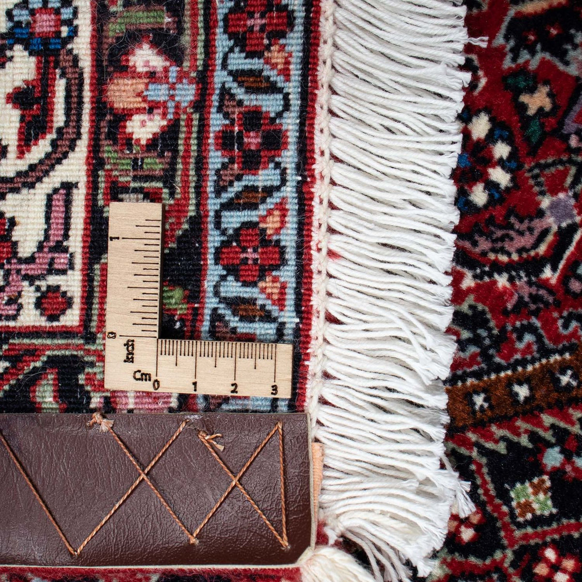 Persisk matta - Bijar - 218 x 134 cm - röd