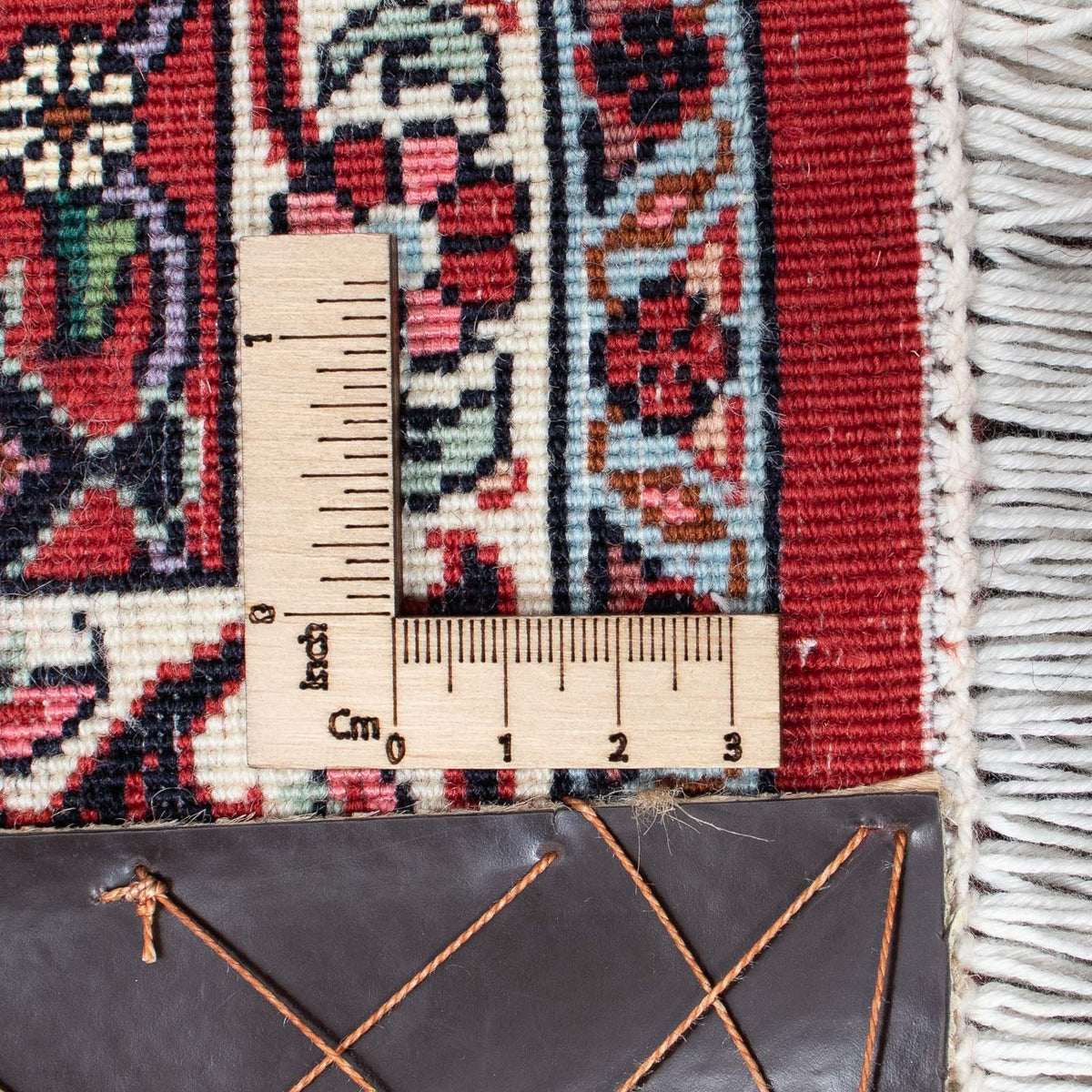 Persisk matta - Bijar - 203 x 130 cm - ljusröd