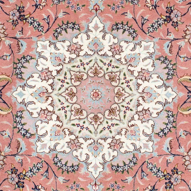 Persisk matta - Tabriz - Royal - 204 x 154 cm - rosa