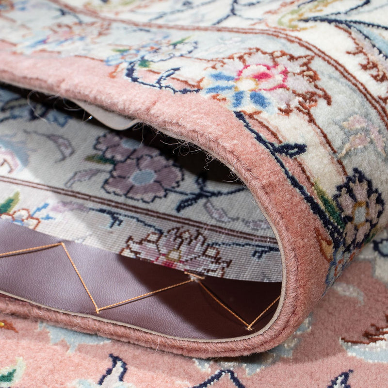 Persisk matta - Tabriz - Royal - 204 x 154 cm - rosa