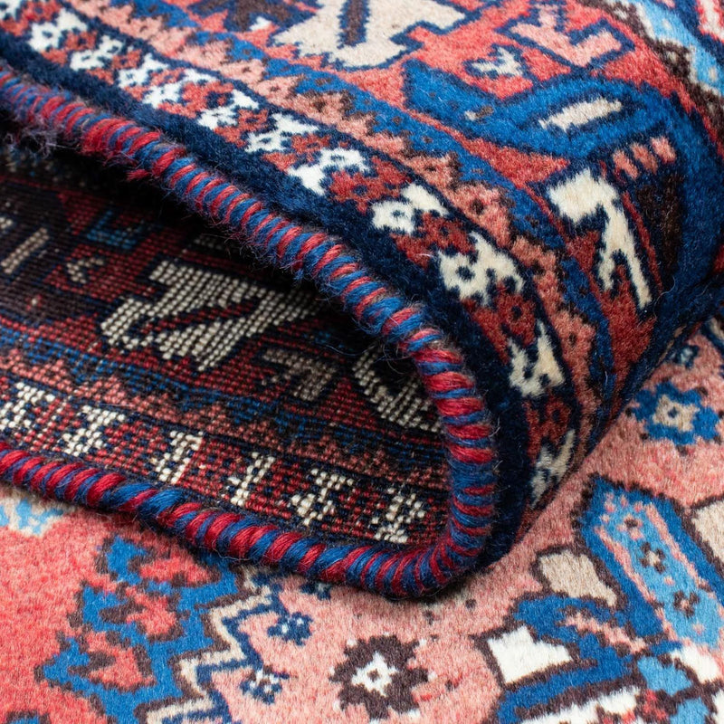 Runner Persisk matta - Nomadic - 370 x 84 cm - mörkröd