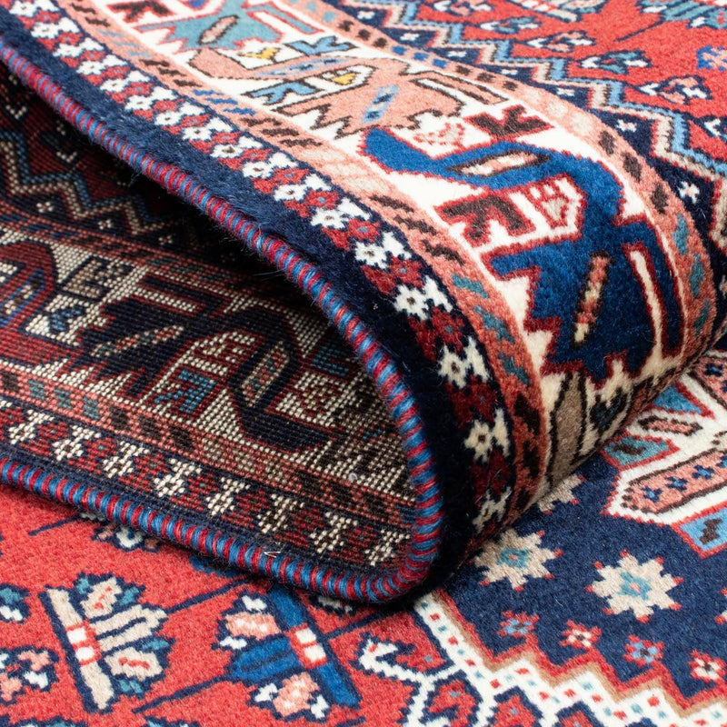 Runner Persisk matta - Nomadic - 373 x 80 cm - mörkröd