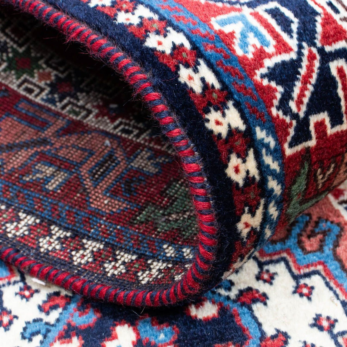 Runner Persisk matta - Nomadic - 398 x 83 cm - flerfärgad