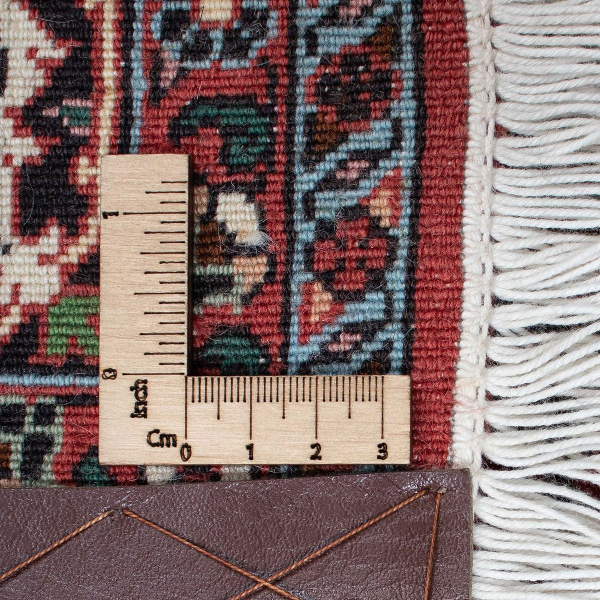 Persisk matta - Bijar - 210 x 131 cm - ljusröd