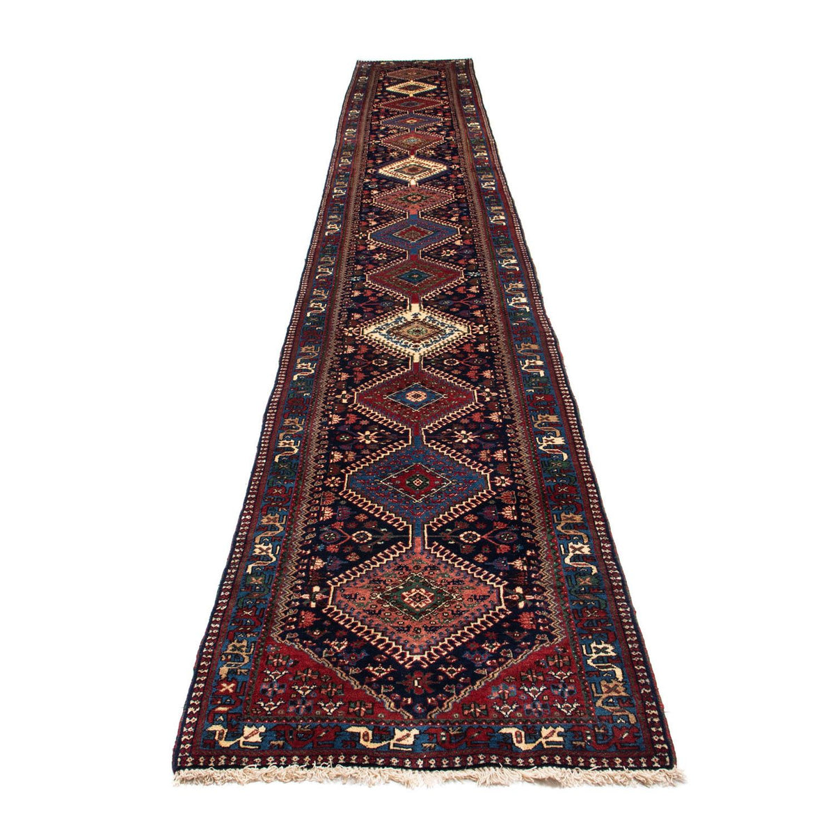 Runner Persisk matta - Nomadic - 600 x 84 cm - mörkblå