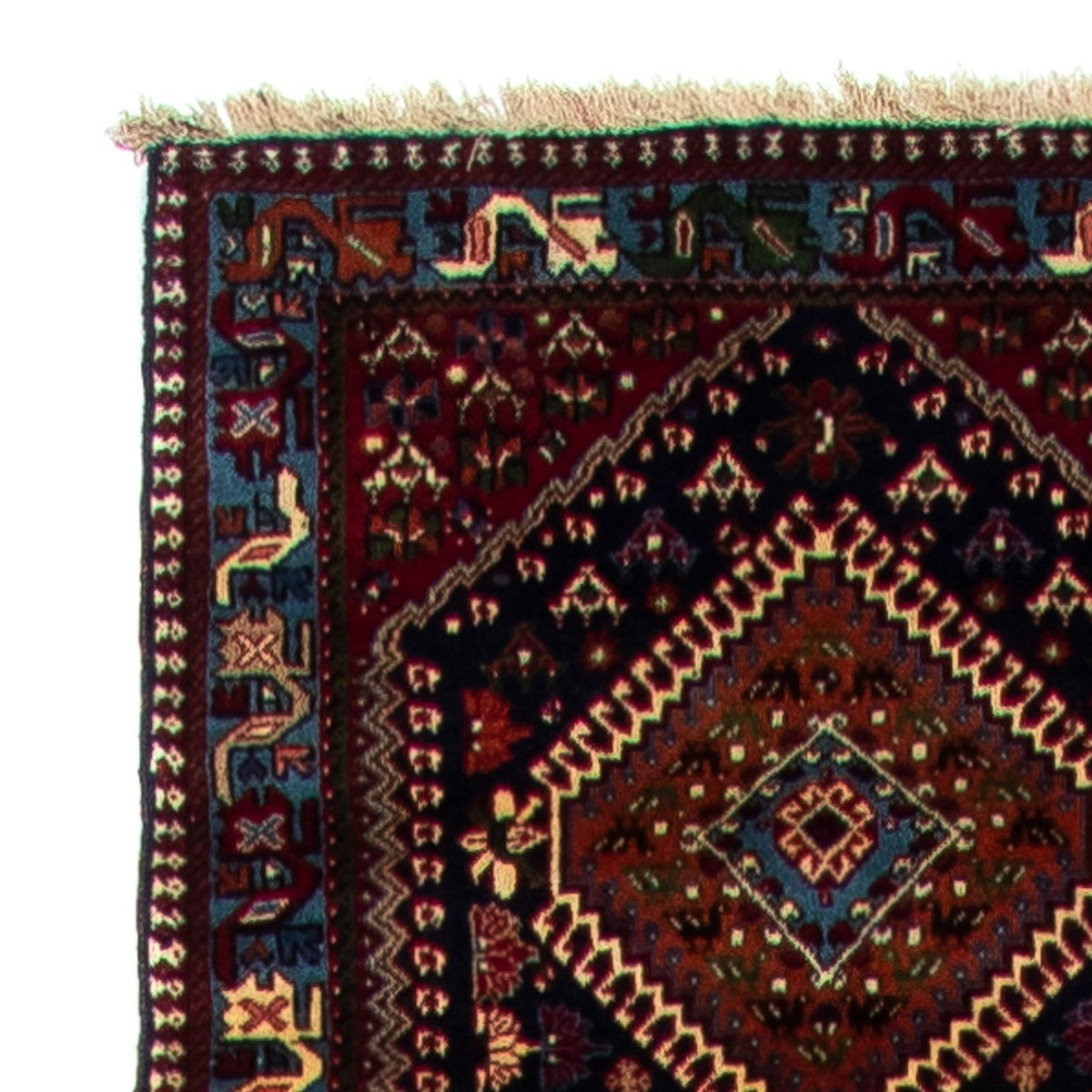 Runner Persisk matta - Nomadic - 580 x 83 cm - mörkblå