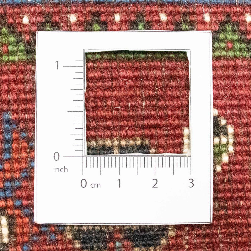 Persisk matta - Nomadic - 217 x 130 cm - mörkröd