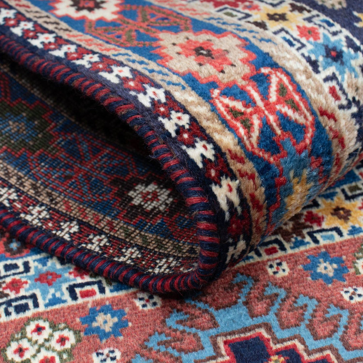 Runner Persisk matta - Nomadic - 196 x 80 cm - blå