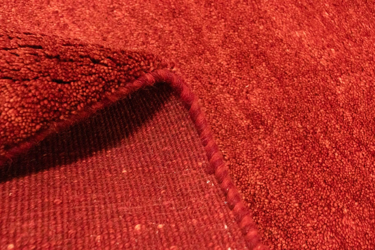 Gabbeh-matta - persisk - 125 x 71 cm - röd