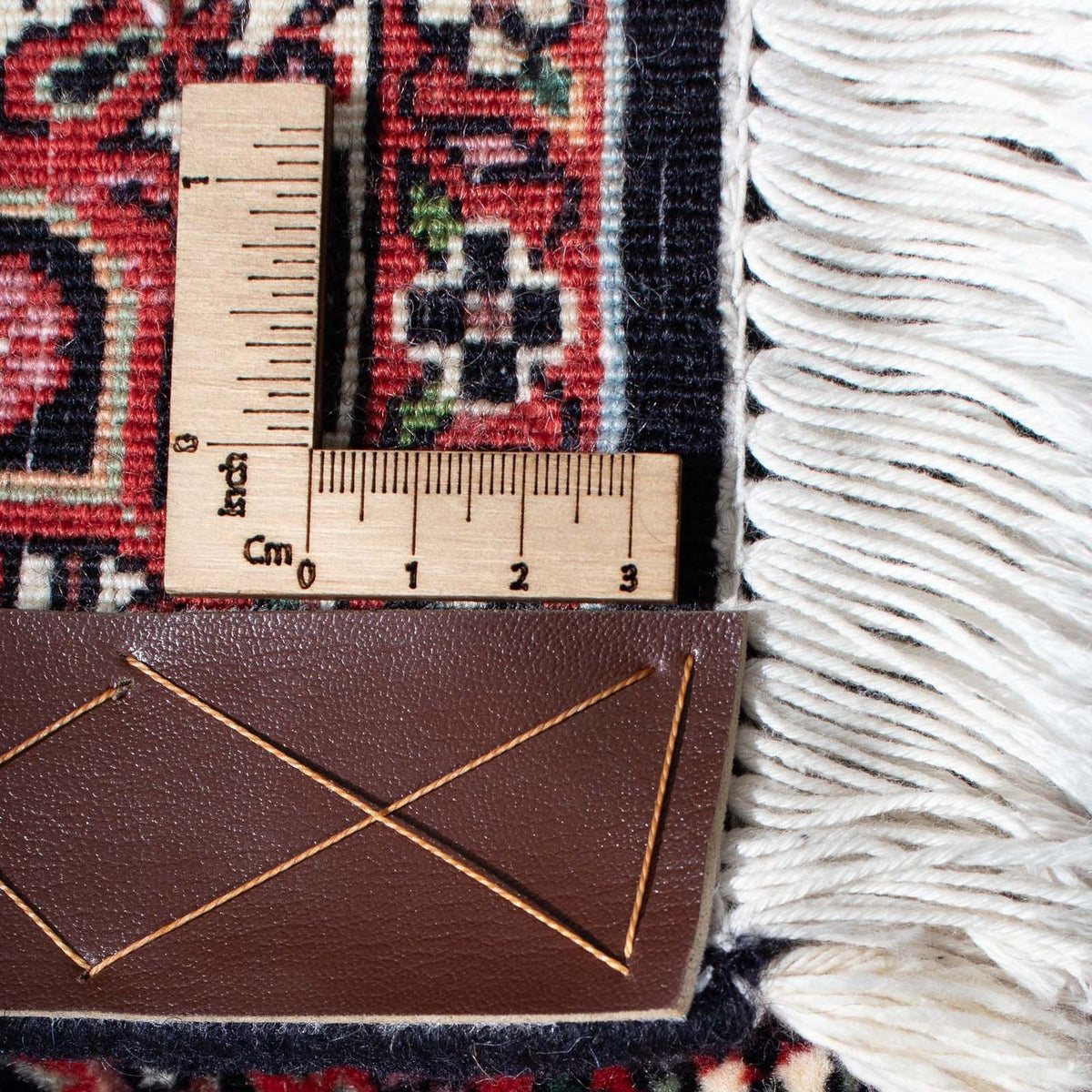 Runner Persisk matta - Bijar - 300 x 83 cm - mörkröd