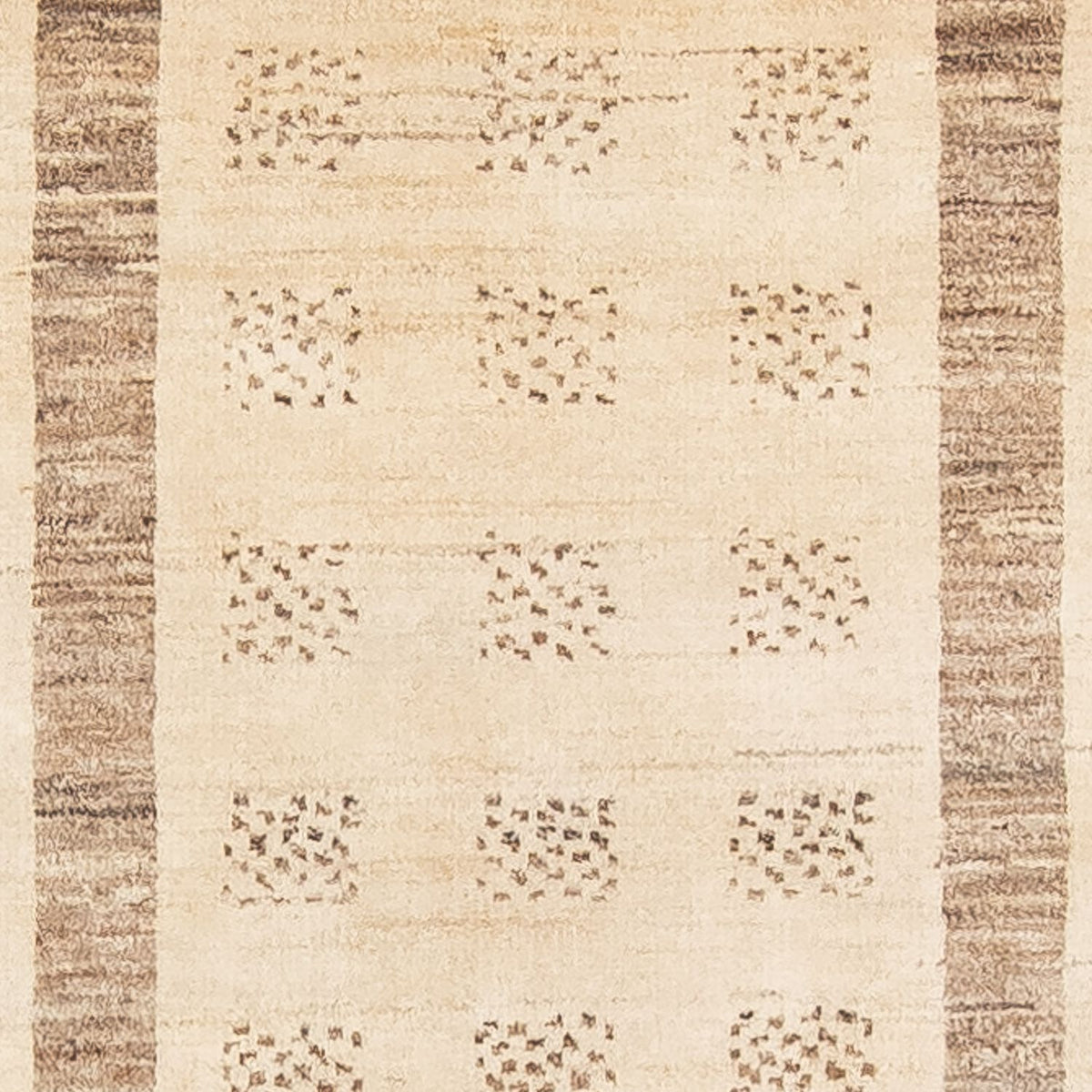 Runner Gabbeh-matta - Loribaft Persian - 295 x 79 cm - beige