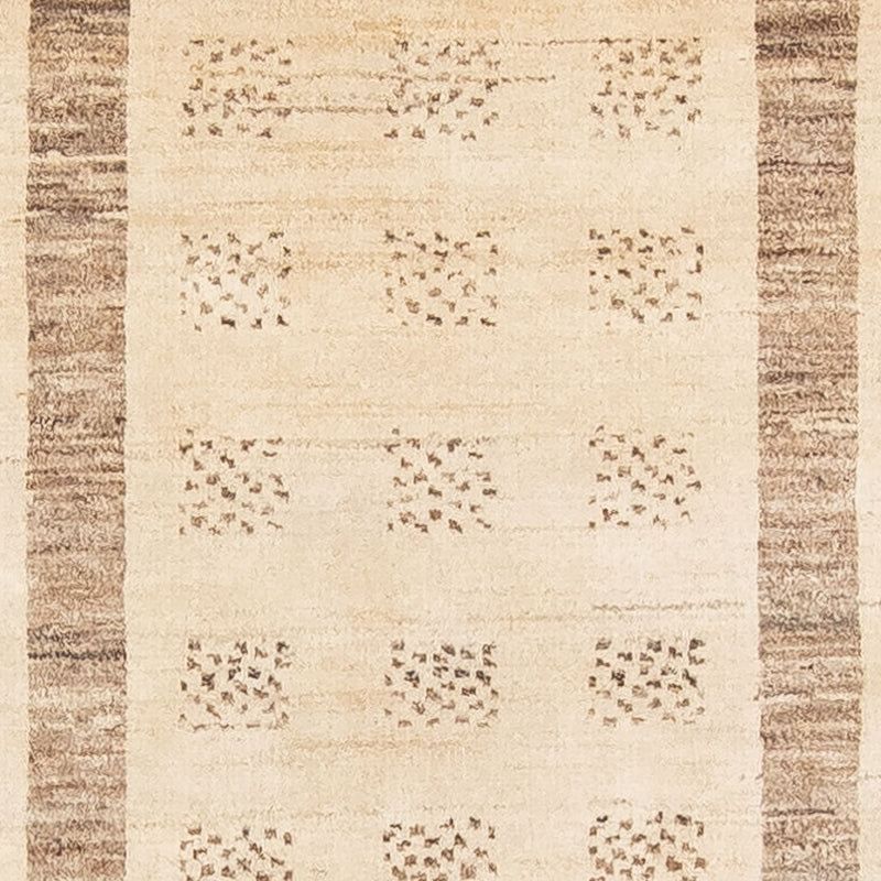 Runner Gabbeh-matta - Loribaft Persian - 295 x 79 cm - beige