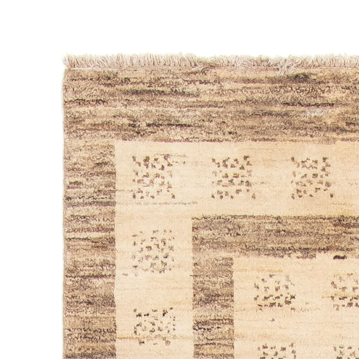 Runner Gabbeh-matta - Loribaft Persian - 295 x 79 cm - beige