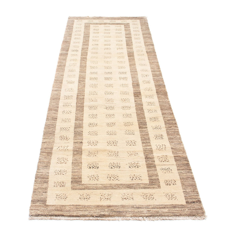 Runner Gabbeh-matta - Loribaft Persian - 295 x 79 cm - beige