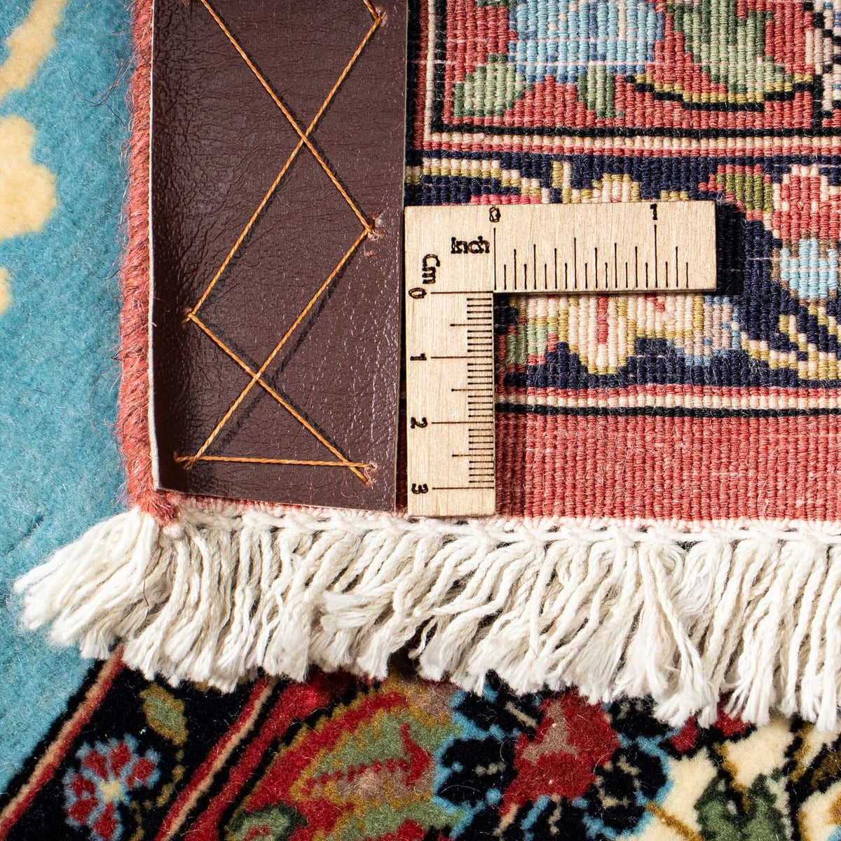 Persisk matta - Ghom - 203 x 138 cm - röd