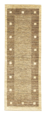 Runner Gabbeh-matta - Indus - 211 x 75 cm - beige