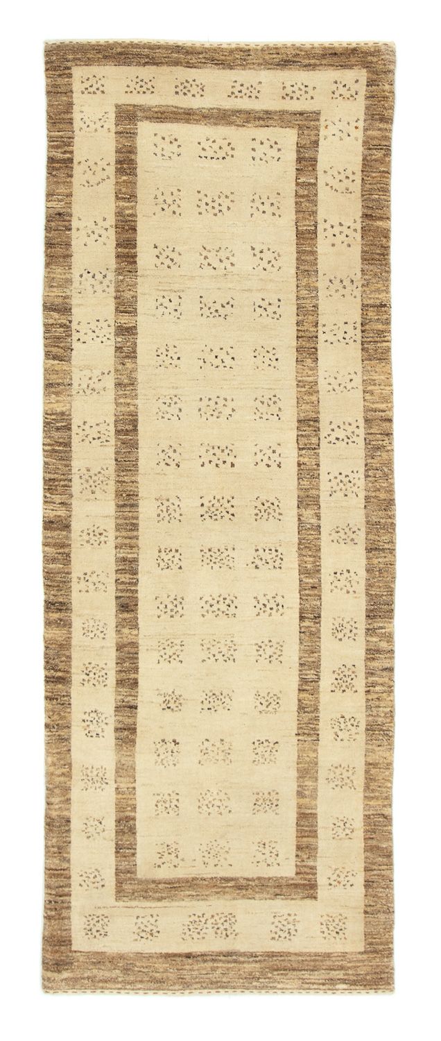 Runner Gabbeh-matta - Indus - 212 x 78 cm - beige