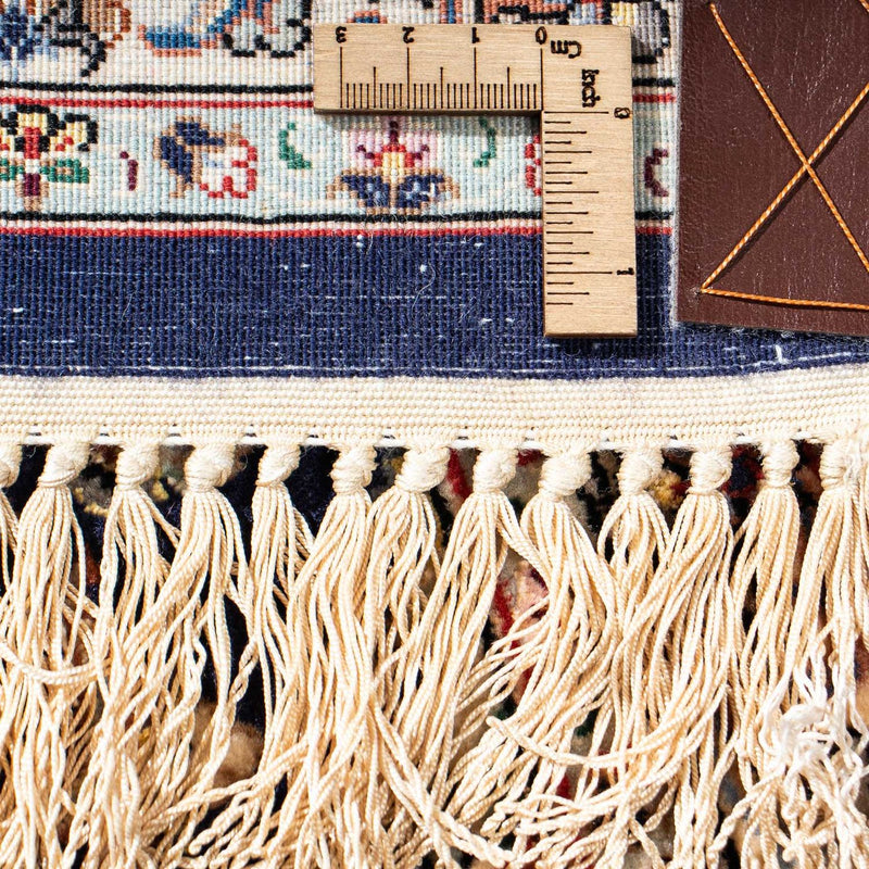 Persisk matta - Tabriz - Royal - 198 x 129 cm - mörkblå